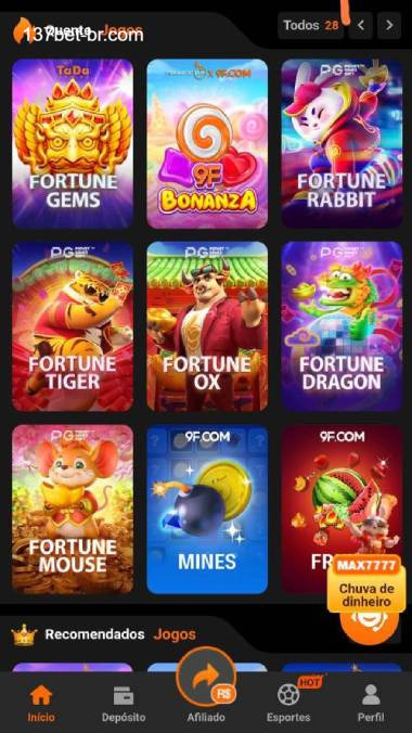Aplicativo móvel 137BET para iOS e Android